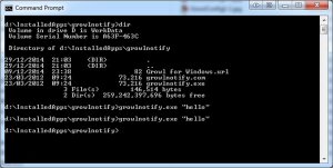Growl Notifier Script