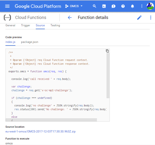 GoogleCloud-OMCS