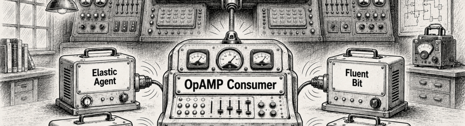 Opamp's consumer (client) now has a plugin model so that we it becomes easy to incorporate new types of observers to manage